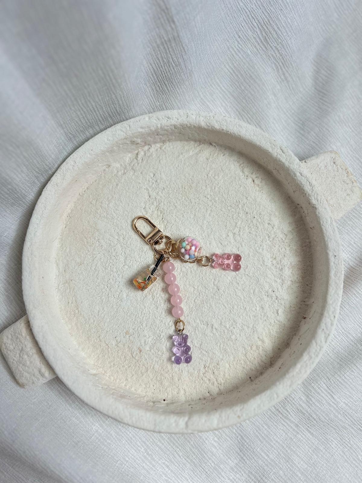 Porte clés Rose